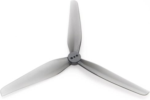 8pcs HQProp T5X2X3 5020 5 Inch 3-Blade T-Mount Propellers Set (4X CW / 4X CCW) Poly Carbonate (Gray) in Saudi Arabia