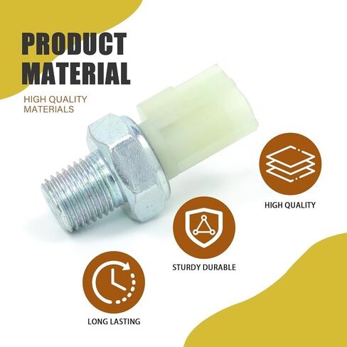 Oil Pressure Sensor Switch Compatible with Ford Lincoln Replaces# SW8368 PS288 For Explorer, F150/ F250/ F350, Transit 150/250/ 350, Mustang, MKZ, Navigator, Fixes Oil Warning Light in Kuwait