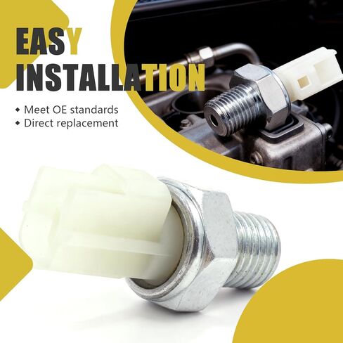 Oil Pressure Sensor Switch Compatible with Ford Lincoln Replaces# SW8368 PS288 For Explorer, F150/ F250/ F350, Transit 150/250/ 350, Mustang, MKZ, Navigator, Fixes Oil Warning Light in Kuwait