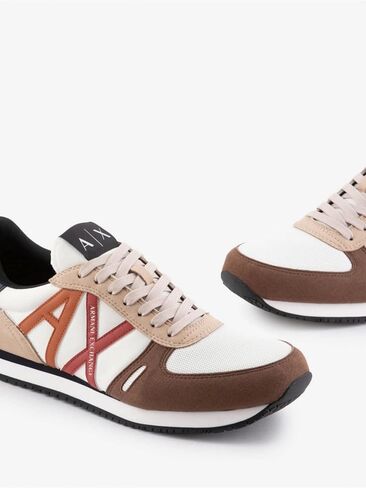 A｜X ARMANI EXCHANGE Men's Retro Trainer Sneaker in Kuwait