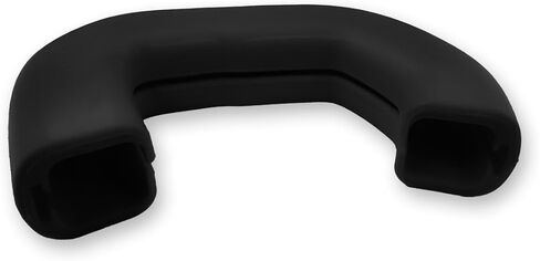 RECON - Fits GMC 20-25 Sierra 1500 Tow Hook Covers 2-Piece Set of 100% Silicone Rubber Covers Heavy Duty Rugged Durability Unique Style Protection (Black) in Saudi Arabia