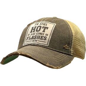 I'm Still Hot it Just Comes in Flashes Cap, Black