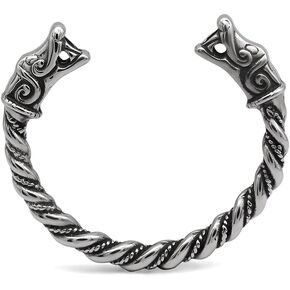 فايكينج الذئب الإسورة للرجال سوار الفولاذ المقاوم للصدأ مجوهرات هدية للرجال in Kuwait