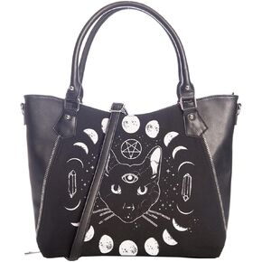 حقيبة Lost Queen Pentacle Coven - طراز Goth Emo البديل