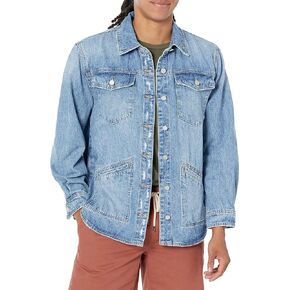 [BLANKNYC] mens Denim Long Shacket