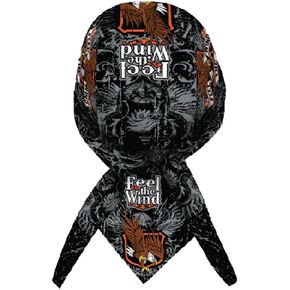Danbanna Deluxe Feel the Wind Eagle Headwrap Doo Rag Skull Cap
