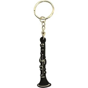 Winterworm Creative Bright Color Musical Instrument Keychain Key Ring Figure For Gift Decoration