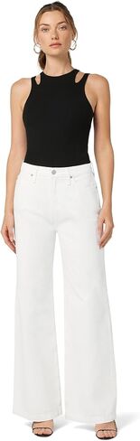 HUDSON Women's Jodie High Rise, Loose, Wide Leg in Saudi Arabia