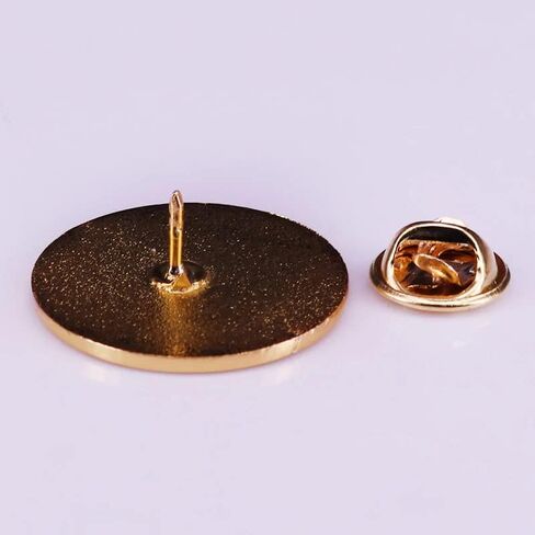 دبوس مطلي بالمينا بتصميم عين بروفيدنس المتنورين الماسوني الماسوني من اول سيينج 1 انش، طول 1 انش، معدن ومعدن, معدن, معدن in Kuwait