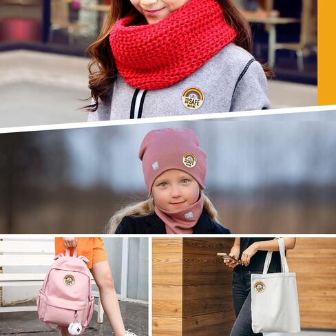 أنت آمن معي، دبابيس المينا فخر للطبيب والممرضة وطلاب الطب بروش دبابيس طية صدر السترة، دبابيس قوس قزح للملابس وحقائب الظهر والقبعات دبوس هدية in Kuwait