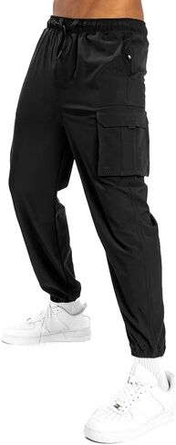 Venum Men's Cargo Light Jogger-Black in Saudi Arabia