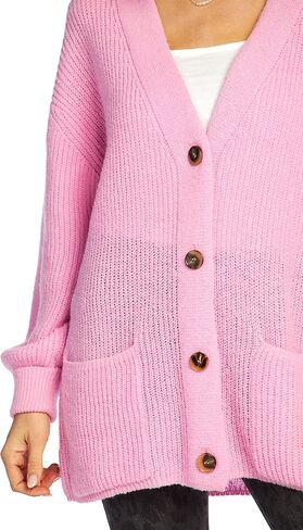 Mud Pie womens Mud Pie Shelton Cardigan, Small/Medium, Pink Cardigan Sweater, Pink, Small-Medium US in Saudi Arabia