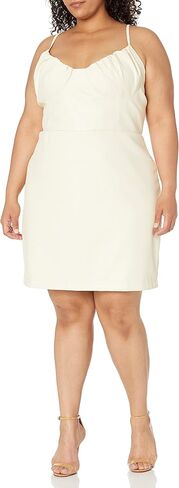 KENDALL + KYLIE Women's Plus Size Shired Bust Cup Mini Dress in Saudi Arabia