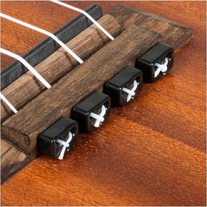 Alba Guitar Beads in Black gloss for Ukulele, for Nylon Ukulele Strings