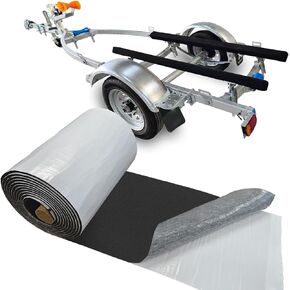 KEOHOLI 12in x 20ft Boat Trailer Bunk Carpet with Adhesive, Marine Carpet Outdoor Bunk Carpet for Boats Trailer and Jet Ski Ramps Marine Trailer