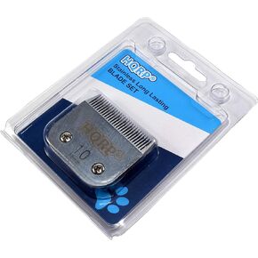 شفرة قص الحيوانات HQRP متوافقة مع Oster Size-10 CryogenX Professional 078919-046-005 78919-046 Pet Grooming 76918-126 Classic 76، Star-Teq، Power-Teq Clippers