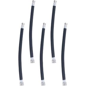 LIOOBO 5Pcs Bike Pump Accessories Bicycle Tire Inflator Air Pullers Tubes Replacement Exercise Ball Air Pump Hose for Yoga Ball Basketball