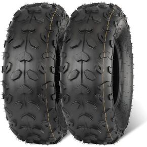 MaxAuto ATV Tires 19x7-8 19x7x8 19x7 8 ATV UTV Off-Road Tires All-Terrain Mini Bike Tires 4PR Tubeless Sport Tires, Set of 2