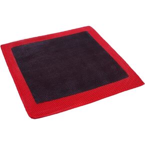 WEAWE Clay Towel for Cars, Clay Bar Towel Scratch-Free Autocare Detailing Polishing Removing Paint Contaminants, Fine Grade Mesh Hollow Ver. (12" x 12")