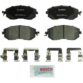BOSCH BC1539 QuietCast Premium Ceramic Disc Brake Pad Set - Compatible With Select Scion FR-S; Subaru BRZ, Crosstrek, XV Crosstrek, Forester, Impreza, Legacy, Outback; Toyota 86; FRONT
