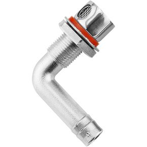 Dodimu الفولاذ المقاوم للصدأ 90 درجة الكوع القارب من خلال هيكل خزان الوقود تنفيس لخرطوم الهوية 5/8 بوصة (16 مم) in Kuwait