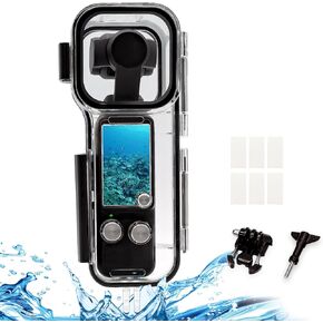 HAFOKO 50M (164ft) Osmo Pocket 3 Waterproof Case Housing for DJI Osmo Pocket 3 Waterproof Accessories, Protective Underwater Dive Housing Shell Osmo Pocket 3 Accessories