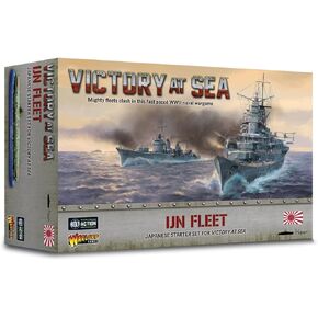 WarLord Victory at Sea Japanese IJN Starter Fleet for Vicotry at Sea WWII Table Top Battleship Plastic Model KIt 742411002 Grey