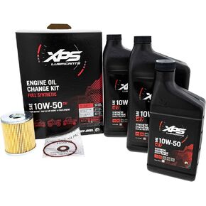 Can Am Maverick Commander Defender 10w50 full synthetic oil change kit #779252