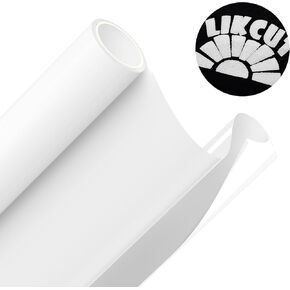 نقل الحرارة من الفينيل الأبيض المنتفخ، 25.4 سم × 3 أقدام من الفينيل الأبيض المنتفخ، لفافة فينيل نقل الحرارة ثلاثية الأبعاد للقمصان التي تصنعها بنفسك، HTV منتفخ أبيض متوافق مع آلة Cricut أو الضغط الحراري، سهل القطع والأعشاب in Kuwait