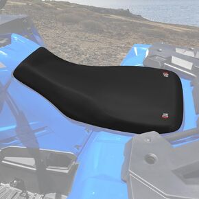 KEMIMOTO Leather ATV Seat CoverCover Compatible with 2014-2020 Polaris Sportsman 450/570 Black Seat Cover