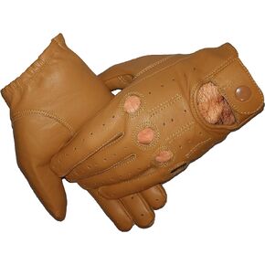 Genuine Leather Driving Gloves for men