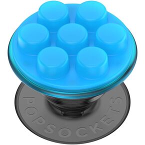 ​​​​PopSockets Phone Grip with Expanding Kickstand, Playful PopGrip - Popper Blue