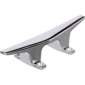 Seachoice Hollow Base Cleat, Chrome-Plated Zamak, 6 in. Long