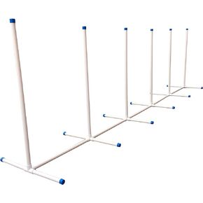 Trademark Innovations Dog Training Agility Weave Poles Equipment Set