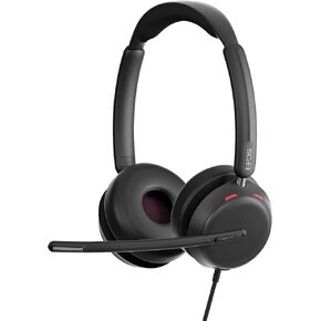 EPOS Impact 860T - Microsoft Teams Certified Double-Sided Headset for Enhanced Office Efficiency, Superior Wideband Sound, USB-C Connectivity