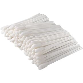 Eyuepu 100 Pcs Foam Swab Cleaning Swab Foam Tips Sponge Stick for Inkjet Printer Print Head Camera Optical Lens Optical Equipment