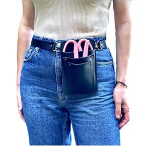Leather Garden Tool Belt For Women - Black Tool Belt - Gardening Belt - Handmade Florist Tools - Gardner Belt - Best Gifts For Gardeners - Gardening Tool Belt - Florist Apron - Garden Belt For Women