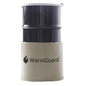 WarmGuard WG15 Insulated Drum Band Heater - Barrel Heater, Fixed Internal Thermostat Max Temp 145 F,Tan