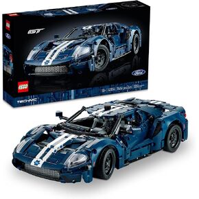 LEGO Technic 2022 Ford GT 42154 Car Model Kit for Adults to Build, Collectible Set, 1:12 Scale Supercar with Authentic Features, Gift Idea That Fuels Creativity and Imagination