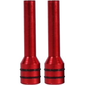 VGEBY 2 Pcs Car Door Lock Knobs, Aluminum Interior Door Lock Knob Pull Pins Automotive Door Lock Knob for Car SUV Truck Automobile (Color : Red) Car Door Lock Knobs Car Door Lock Knobs