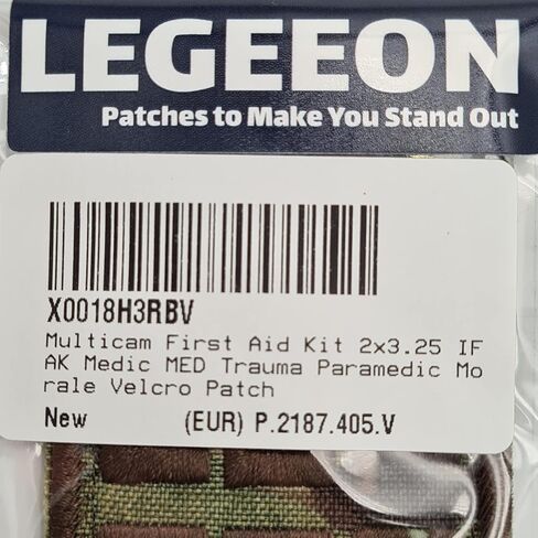 Multicam First Aid Kit 2x3.25 IFAK Medic MED Trauma Paramedic Morale Fastener Patch in Saudi Arabia