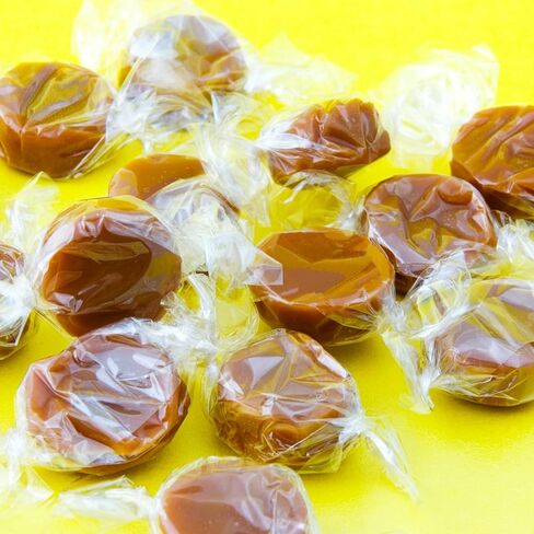500 قطعة من أغلفة الحلوى، أغلفة شوكولاتة كراميل سيلوفان شفافة غير لاصقة، أغلفة سيلوفان مربعة الشكل، أغلفة سكر مربعة، ورق حلوى لحلوى الكراميل، حلوى المصاصة - سيلوفان طبيعي، 5 × 5 بوصات in Kuwait