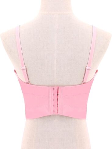 Testudineus Women Sexy Tassel Chain Bustier Corset Crop Top Adjustable Cage Bra Vest for Festivals, Raves, Clubwear in Saudi Arabia