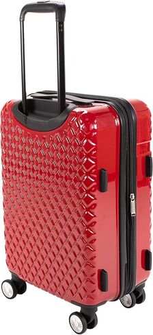 kathy ireland Unisex Adult Yasmine Hardside Lightweight Expandable Spinner Luggage, Burnt Sienna, 3-Piece Set in Saudi Arabia