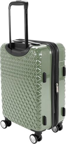 kathy ireland Unisex Adult Yasmine Hardside Lightweight Expandable Spinner Luggage, Burnt Sienna, 3-Piece Set in Saudi Arabia