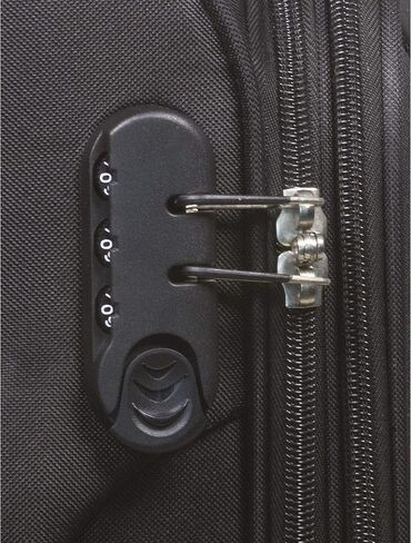 Rolite Rover Spinner Expandable Luggage, Grey, 3-Piece Set in Saudi Arabia