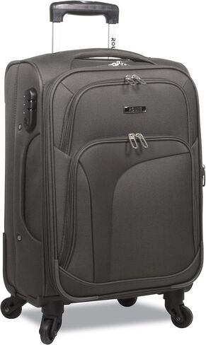 Rolite Rover Spinner Expandable Luggage, Grey, 3-Piece Set in Saudi Arabia