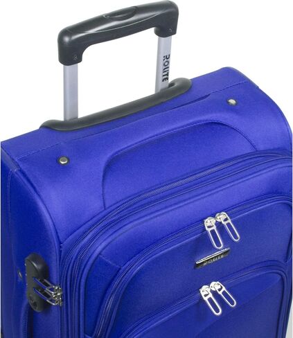Rolite Rover Spinner Expandable Luggage, Grey, 3-Piece Set in Saudi Arabia