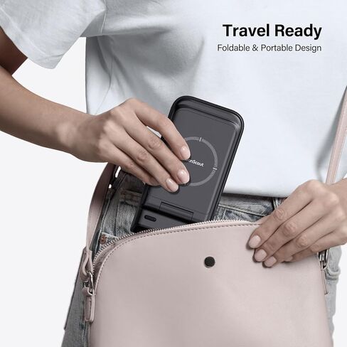 شاحن SwanScout اللاسلكي لساعة Google Pixel 1 إصدار 2023 فقط، محطة شحن لاسلكية محمولة 3 في 1 حامل لـ Google Pixel 8 Pro/8/Fold/Pixel 7/7A/7 Pro/6/6 Pro/5/4/3/ اكس ال، بكسل بودز برو in Kuwait