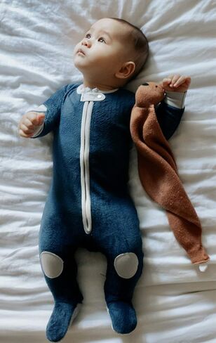 ملابس داخلية بسحاب مزدوج من Baby deedee، بيجامة Sleepsie Cuddly Warm Footie in Kuwait